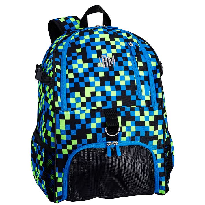 Gear-Up Neon Pixel Backpack