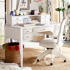 Evie Storage Desk Hutch