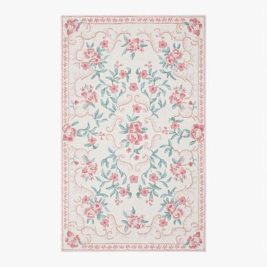 Hello Kitty® Floral Rug - Pink Multi