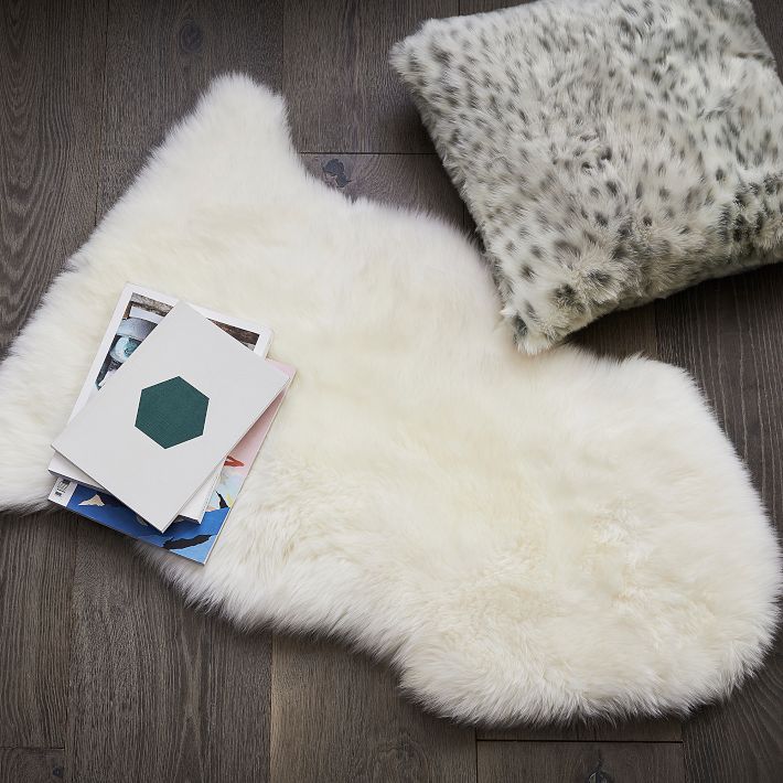 Supersoft Shearling Rug - Ivory