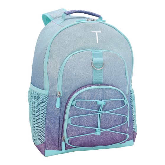 GearUp Purple/Pool Ombre Glitter Backpacks Pottery Barn Teen