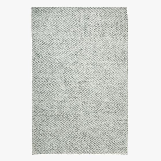 36 x 20 Herringbone Comfort Kitchen Rug Gray - Threshold™