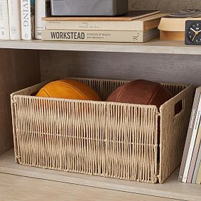 Folsom Basket | Pottery Barn Teen
