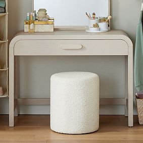 Small white vanity online stool