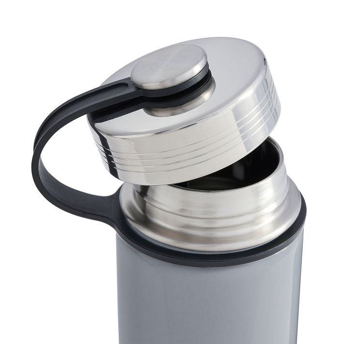 Gray Slim Water Bottle