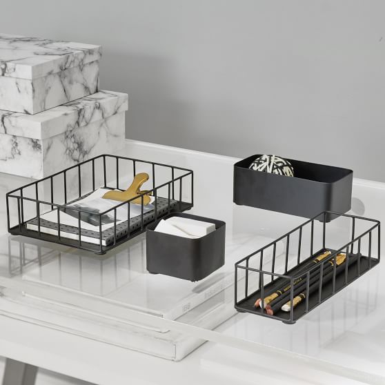 Wire Desk & Drawer Inserts | Pottery Barn Teen