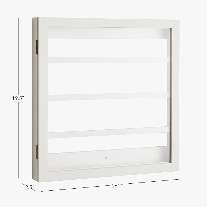 Ashton Display Wall Cabinet | Pottery Barn Teen