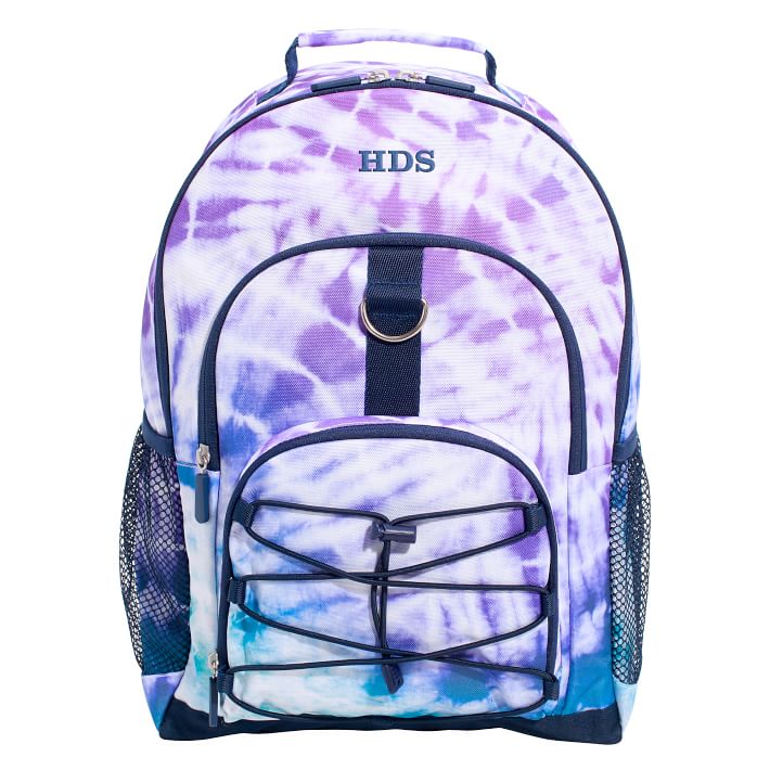 Gear-Up Purple Navy Laguna Tie-Dye Backpack | Pottery Barn Teen