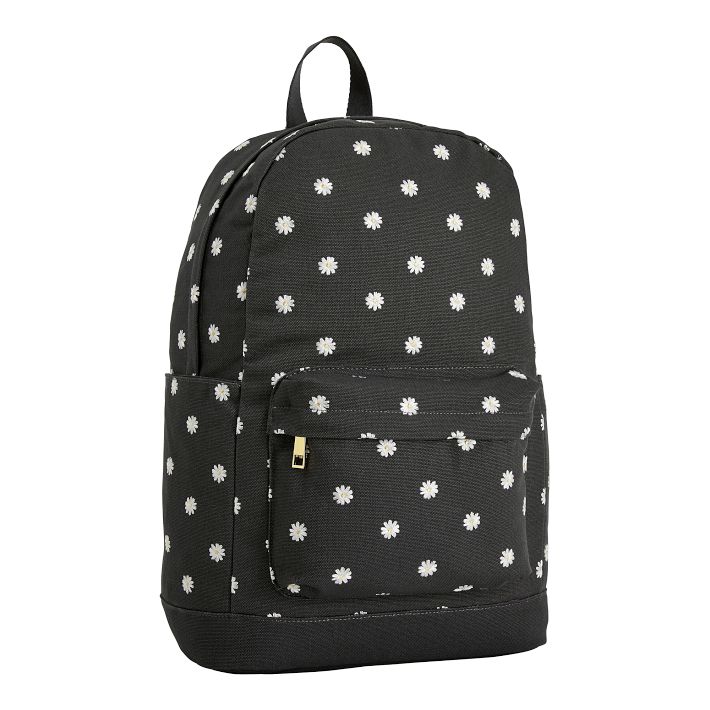 Emily &amp; Meritt Floral Black  Recycled Backpack