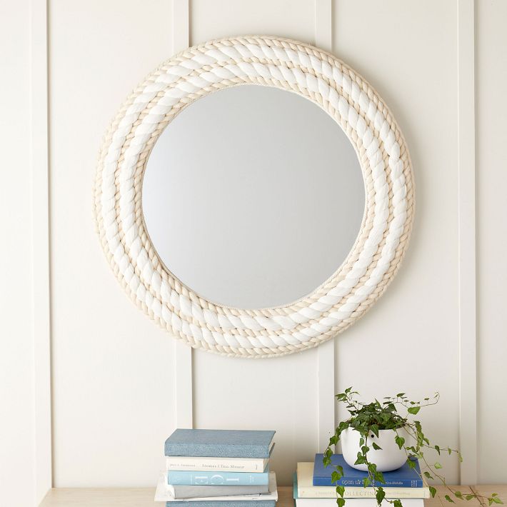 Bow Oval Vertical Mirror