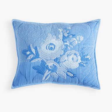 Loveshackfancy | Lumbar Pillow | Crushing Blue