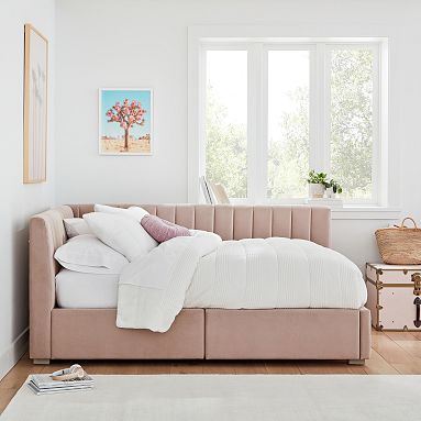 Corner bed on sale with storage