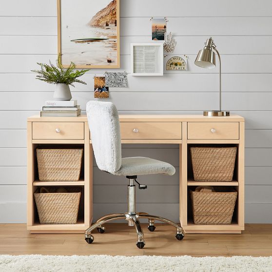 Hampton Small Space Storage Desk