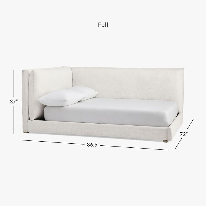 Skye Upholstered Lounge Bed Pottery Barn Teen