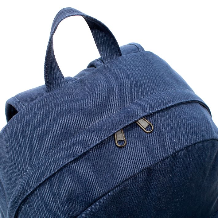 Northfield Classic Navy Washed Recycled Backpack Pottery Barn Teen