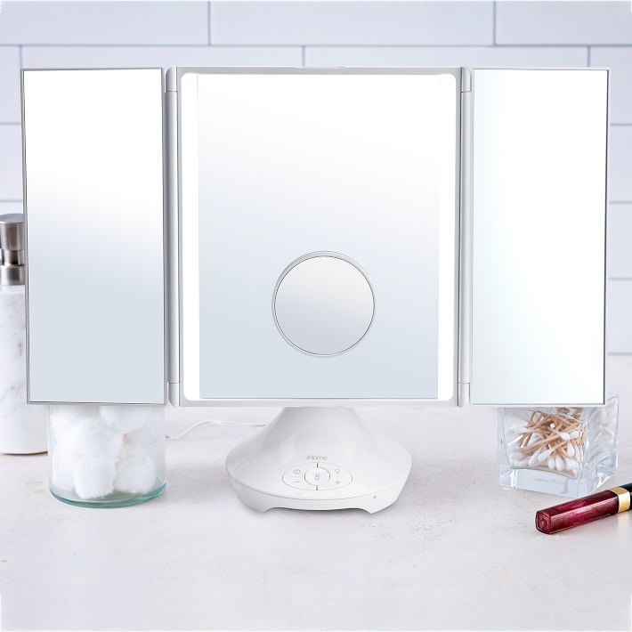 Reflect Trifold Vanity Bluetooth Mirror