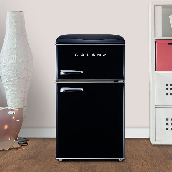 Galanz Mini Fridge with Freezer Pottery Barn Teen