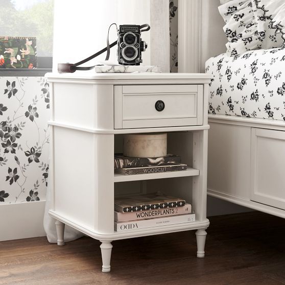 White nightstand deals and dresser set