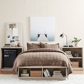 Pottery barn outlet bookcase bed