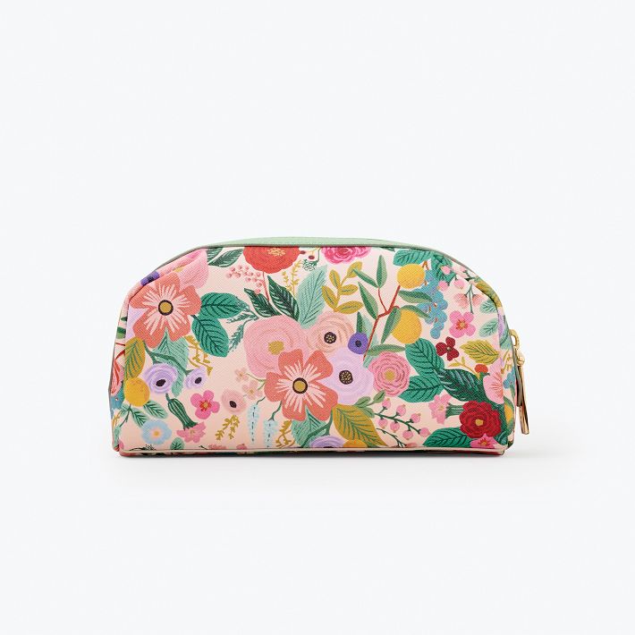 Rifle Paper Co, Strawberry Fields Black, Pencil Pouch, Pencil Case,  Cosmetic Bag 