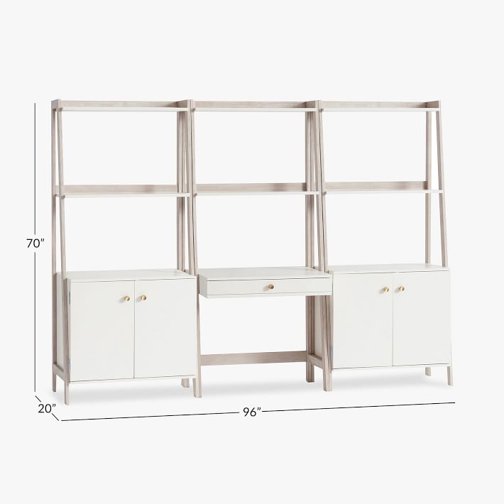 LEE ROWAN 2-TIER STORAGE RACK WHITE WALL/DOOR MOUNT ORGANIZER 18