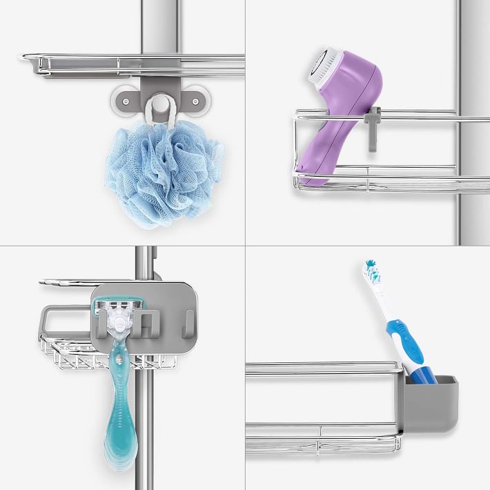 simplehuman Adjustable Shower Caddy