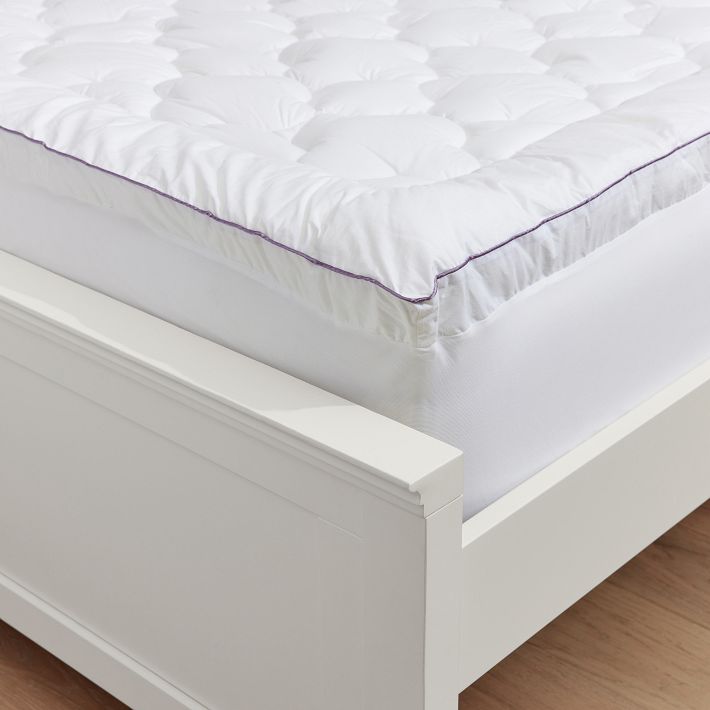 LavenderInfused Mattress Pad Pottery Barn Teen