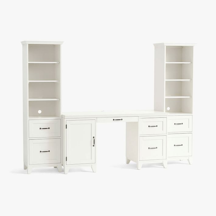 Hampton Storage Desk Hutch