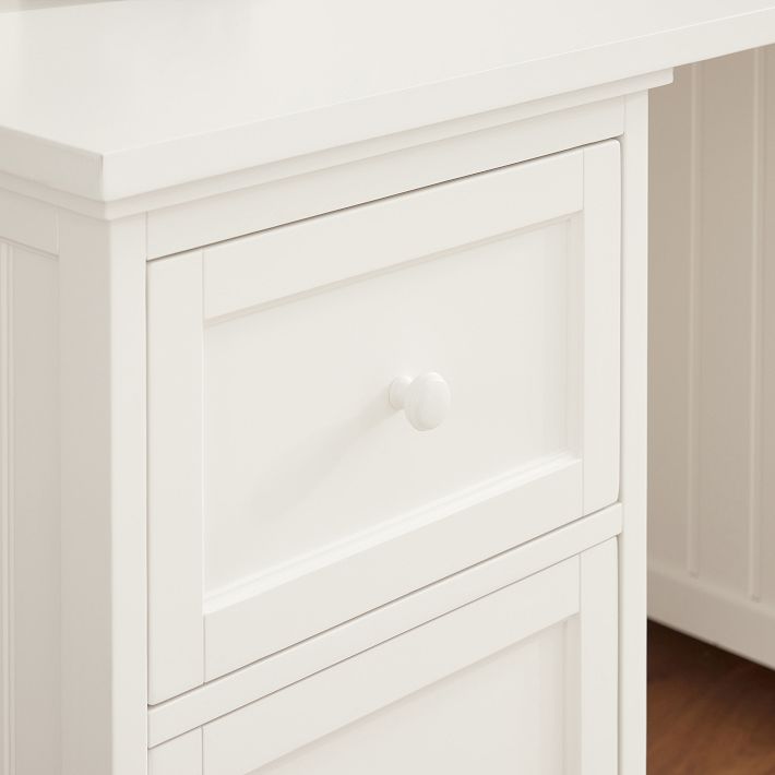 Beadboard Smart™ Storage Hutch Desk