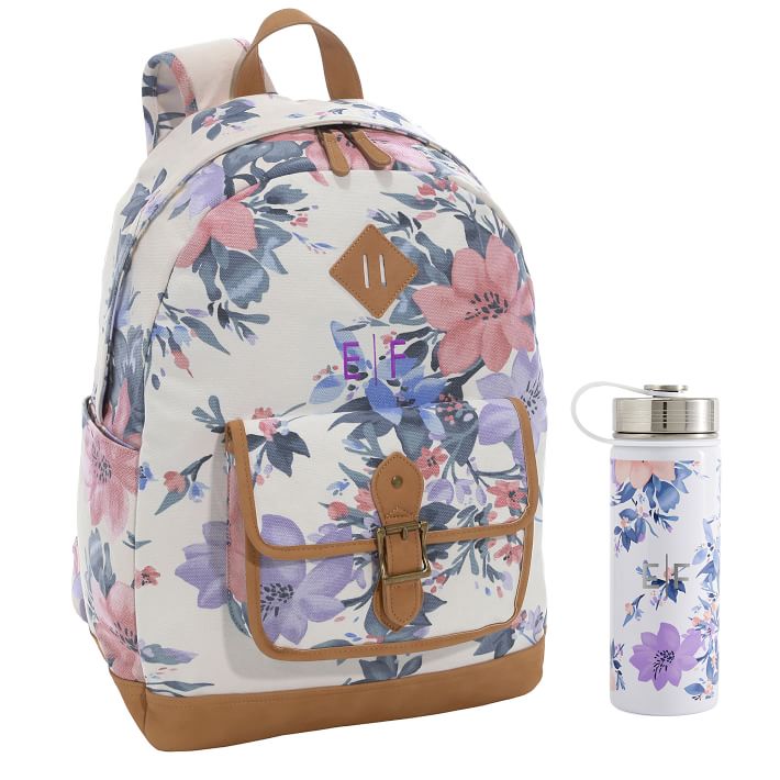 Northfield Full Bloom Multi Backpack &amp; Slim Water Bottle Bundle
