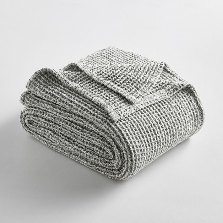Waffle Weave Blanket Pottery Barn Teen