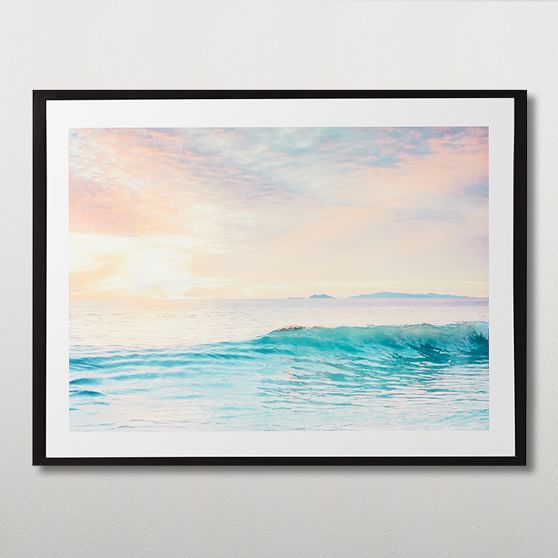 Minted® Incoming Tide Framed Art by Paula Pecevich | Pottery Barn Teen
