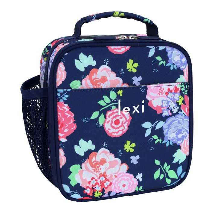 Gear-Up Garden Party Floral Navy  Lunch Box