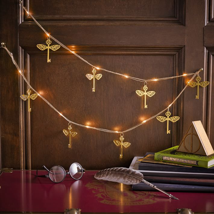 DIY Harry Potter Flying Key Ornament - Over the Rainbow and Back