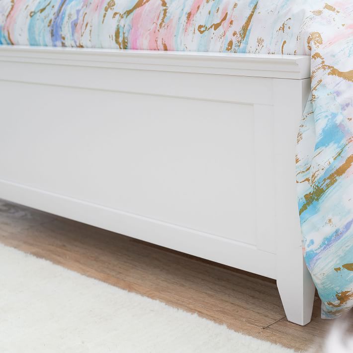 Hampton Classic Bed & 5Drawer Tall Dresser Set Pottery Barn Teen