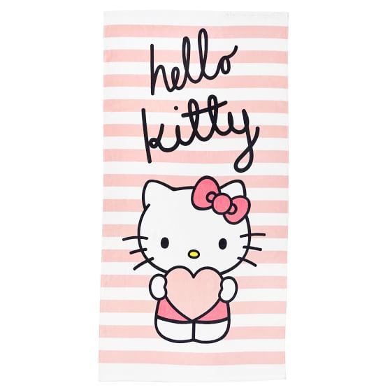 Hello Kitty® Striped Beach Towel