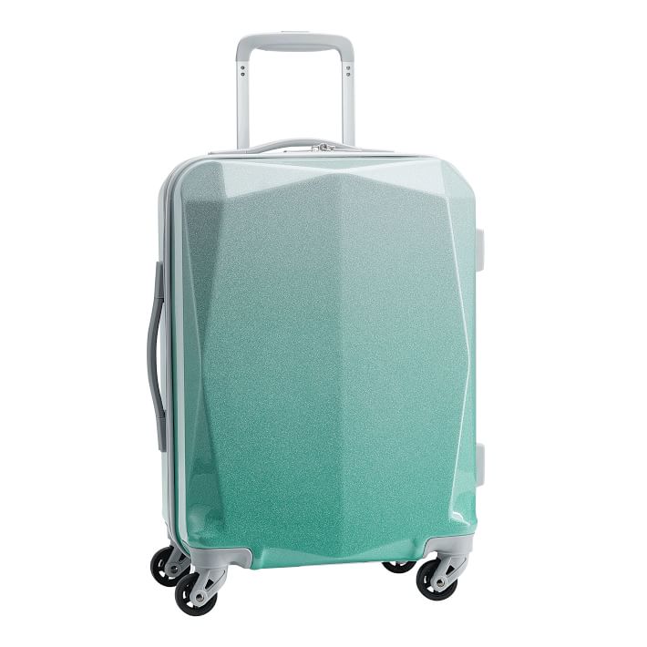 Glitter luggage discount