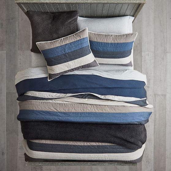 Good Sport Quilt & Sham Get The Look Pottery Barn Teen