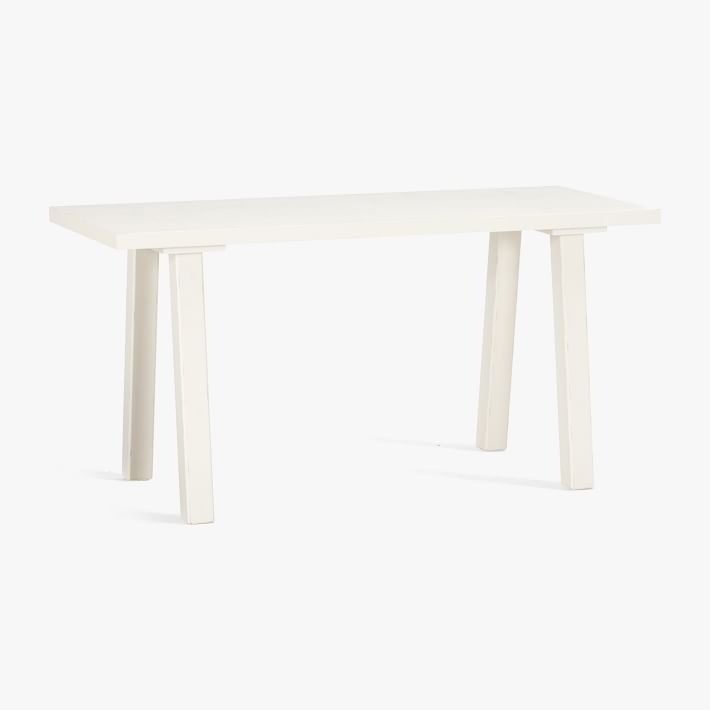 Customize It Simple Desk, Simply White