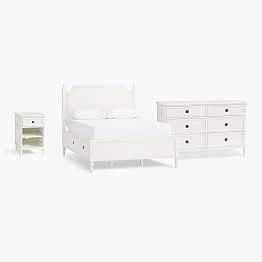 Colette Storage Bed, Nightstand & 6-Drawer Dresser Set