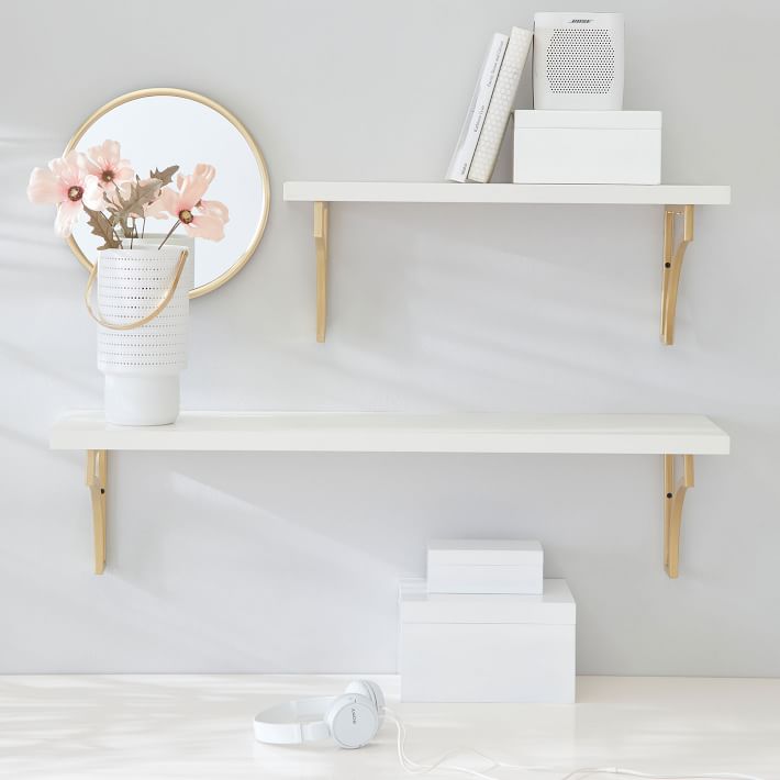 Scalloped Wall Shelves (24&quot;-36&quot;)