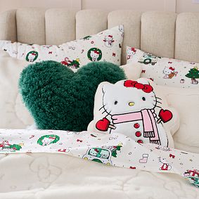 Hello Kitty&#174; Christmas Organic Sheet Set