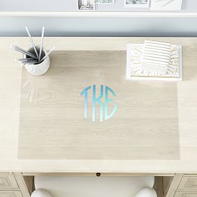 Personalized Soft Desk Mat