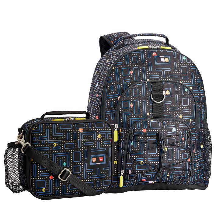 PAC-MAN Backpack &amp; Cold Pack Lunch Bundle