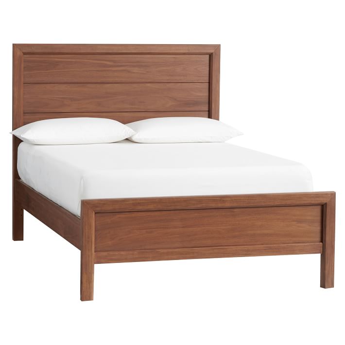 Sutton Bed - Walnut - Sale | Pottery Barn Teen