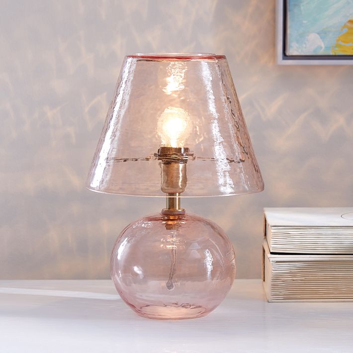 Glass Mini Table Lamp