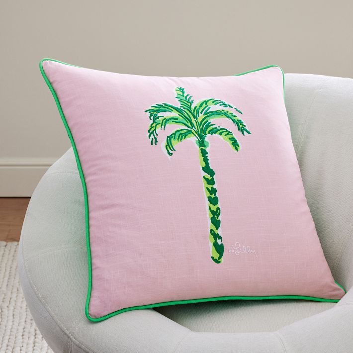 Lilly Pulitzer Go Bananas Reversible Pillow Cover