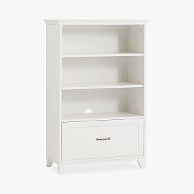 Hampton Wide Bookcase with Drawer (34&quot;)