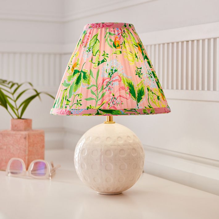 Lilly Pulitzer Printed Shade Table Lamp, Pink