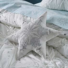Harry Potter&#8482; Snowflake Pillow